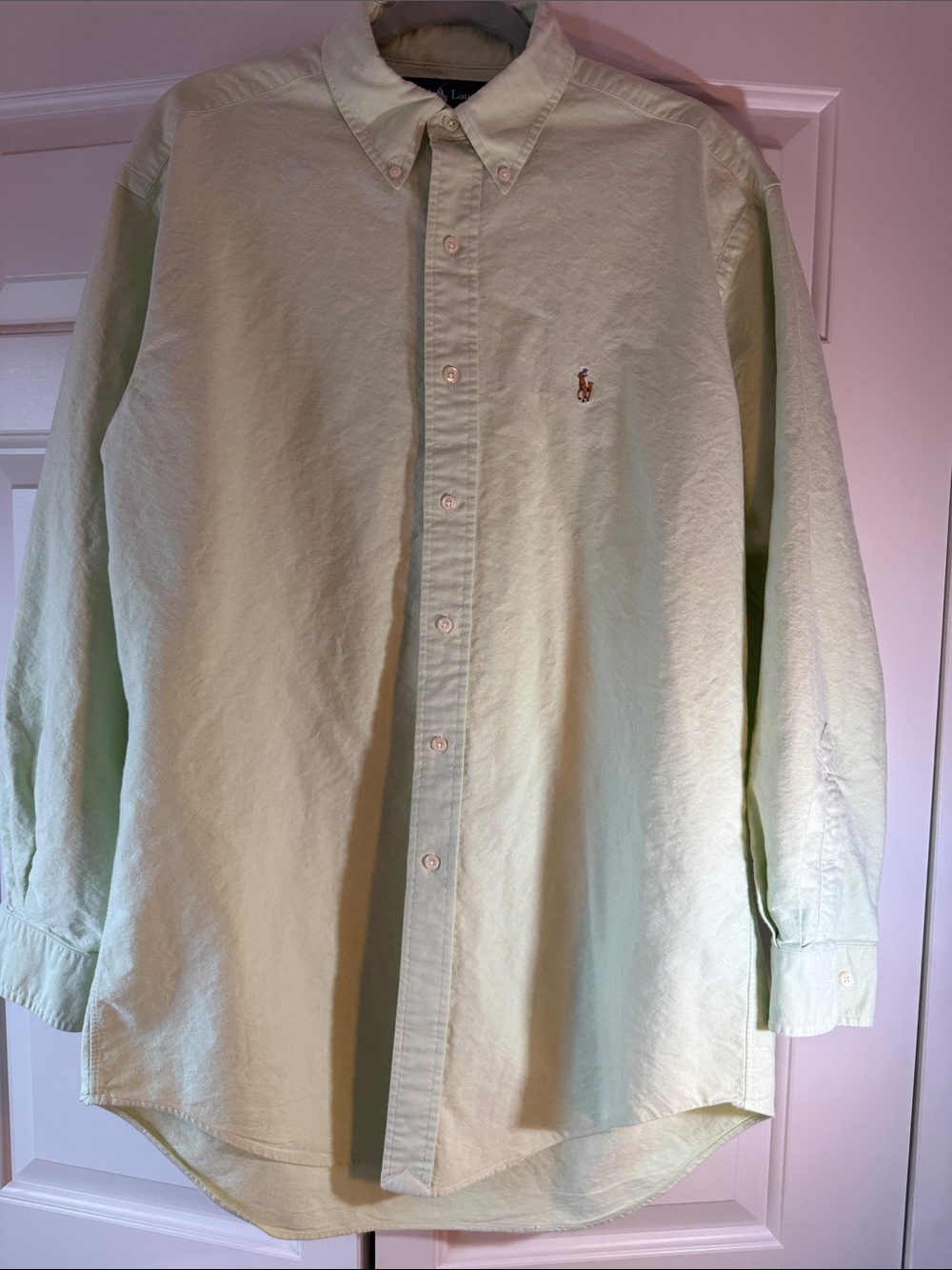 Polo by Ralph Lauren Men's Yarmouth Button-Down Oxford Shirt Size 15 1/2 32/33